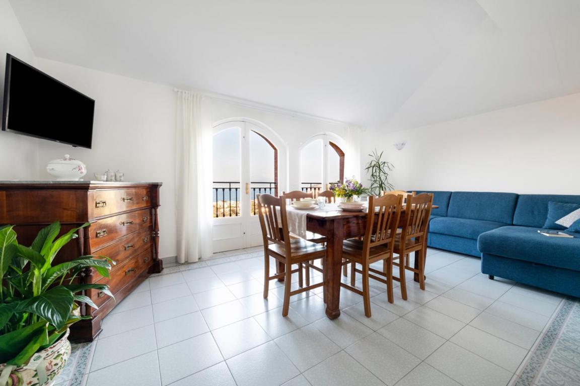 Sorrentovibes - Sea View Rooftop Apartment With Jacuzzi & Garden 外观 照片